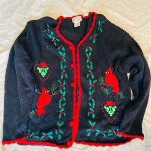 Christmas sweater cardigan